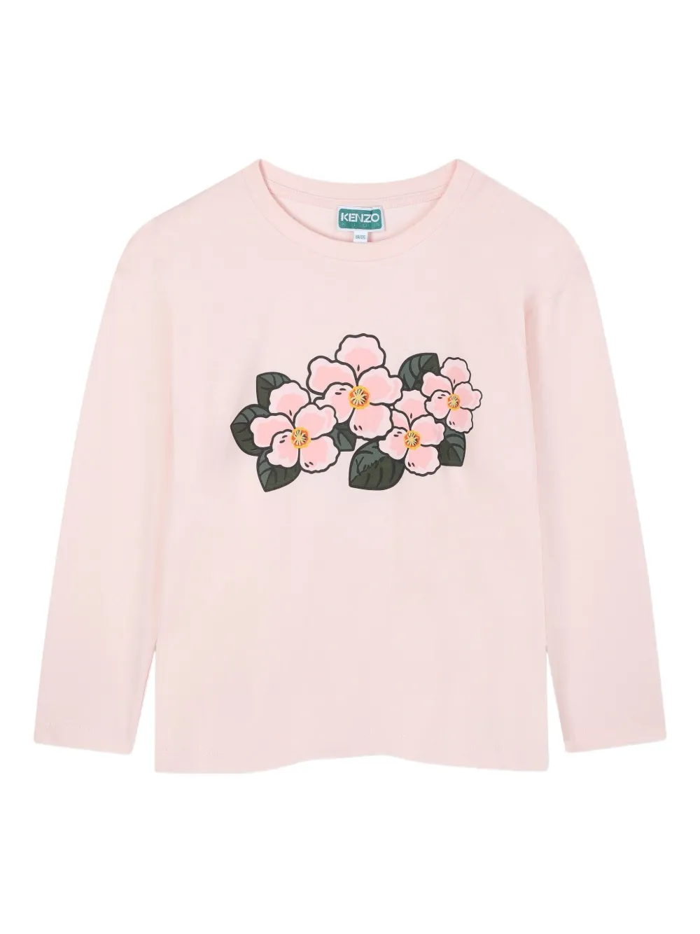Футболка с длинными рукавами и цветочным принтом Kenzo Kids, розовый
Футболка с длинными рукавами и цветочным принтом Kenzo Kids, розовый