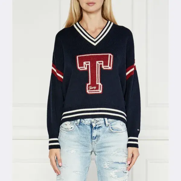 Укороченный свитер Tommy Hilfiger, синий
Укороченный свитер Tommy Hilfiger, синий