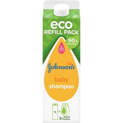 Детский шампунь Eco Refill Pack 1л, Johnson'S
Детский шампунь Eco Refill Pack 1л, Johnson'S