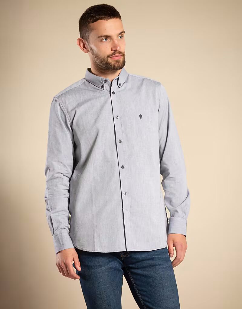 Рубашка оксфорд с длинными рукавами ярко-синего цвета French Connection
Рубашка оксфорд с длинными рукавами ярко-синего цвета French Connection