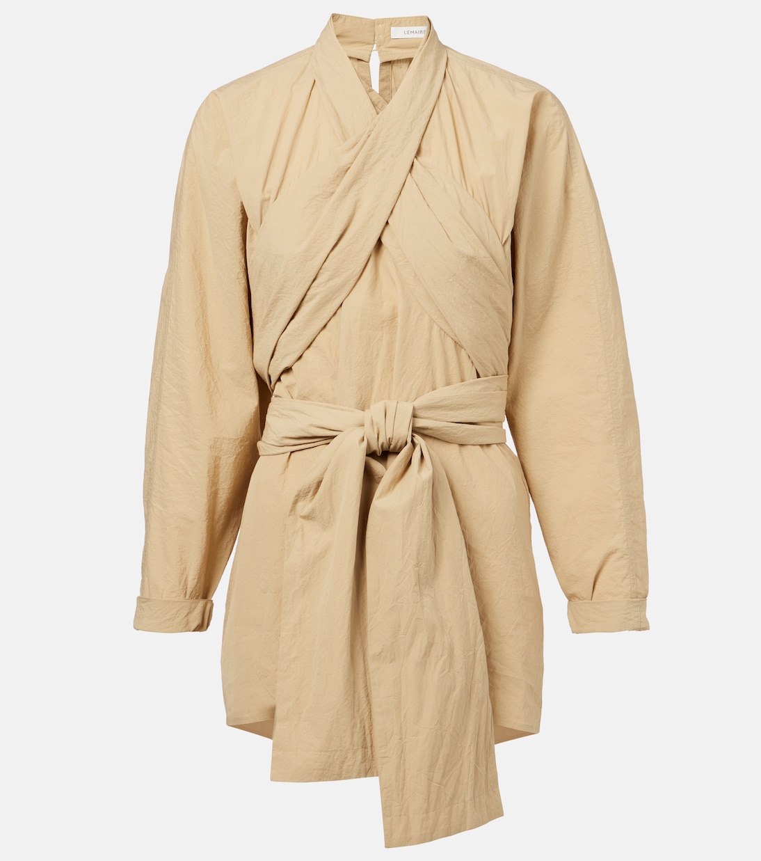 Хлопковый топ с поясом Lemaire, Natural Beige
Хлопковый топ с поясом Lemaire, Natural Beige