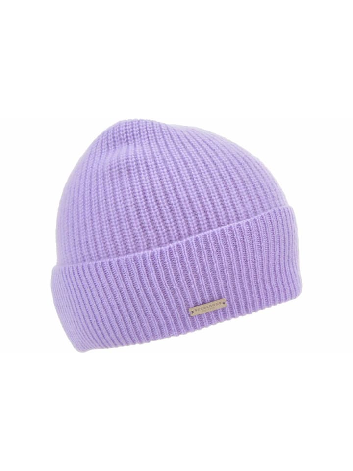 Вязаная шапка фиолетового цвета Seeberger
Вязаная шапка фиолетового цвета Seeberger
