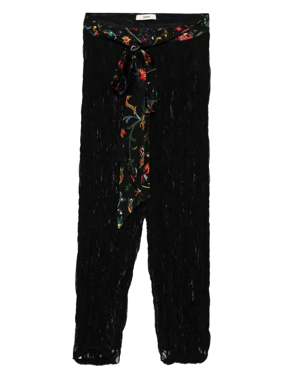 Брюки из кружева с цветочным принтом SIEDRES, черный
Брюки из кружева с цветочным принтом SIEDRES, черный