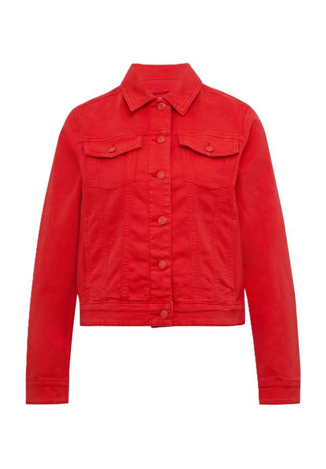 Джинсовая куртка с отложным воротником S.Oliver, красный
Джинсовая куртка с отложным воротником S.Oliver, красный