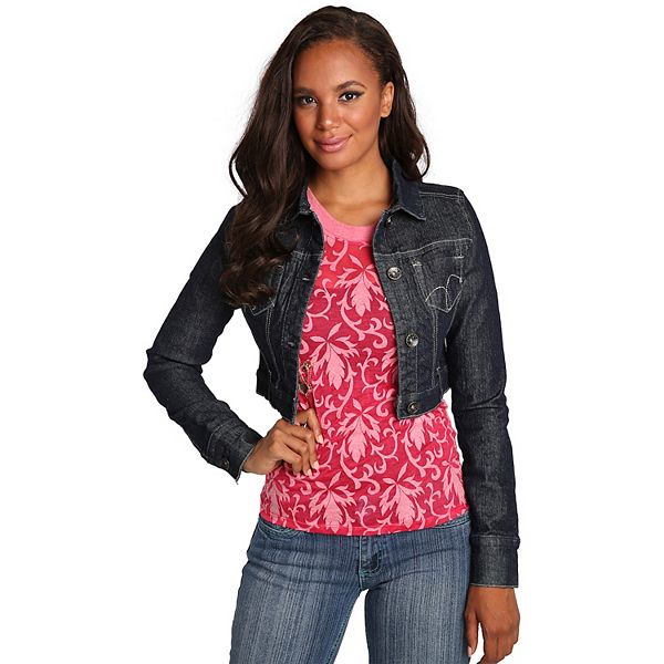 Джинсовая куртка-кроп с вышивкой и поясом Junior Sweet Vibes
Джинсовая куртка-кроп с вышивкой и поясом Junior Sweet Vibes