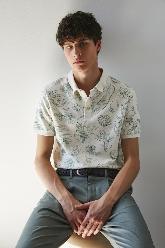 Хлопковая поло Medicine, бежевый
Хлопковая поло Medicine, бежевый