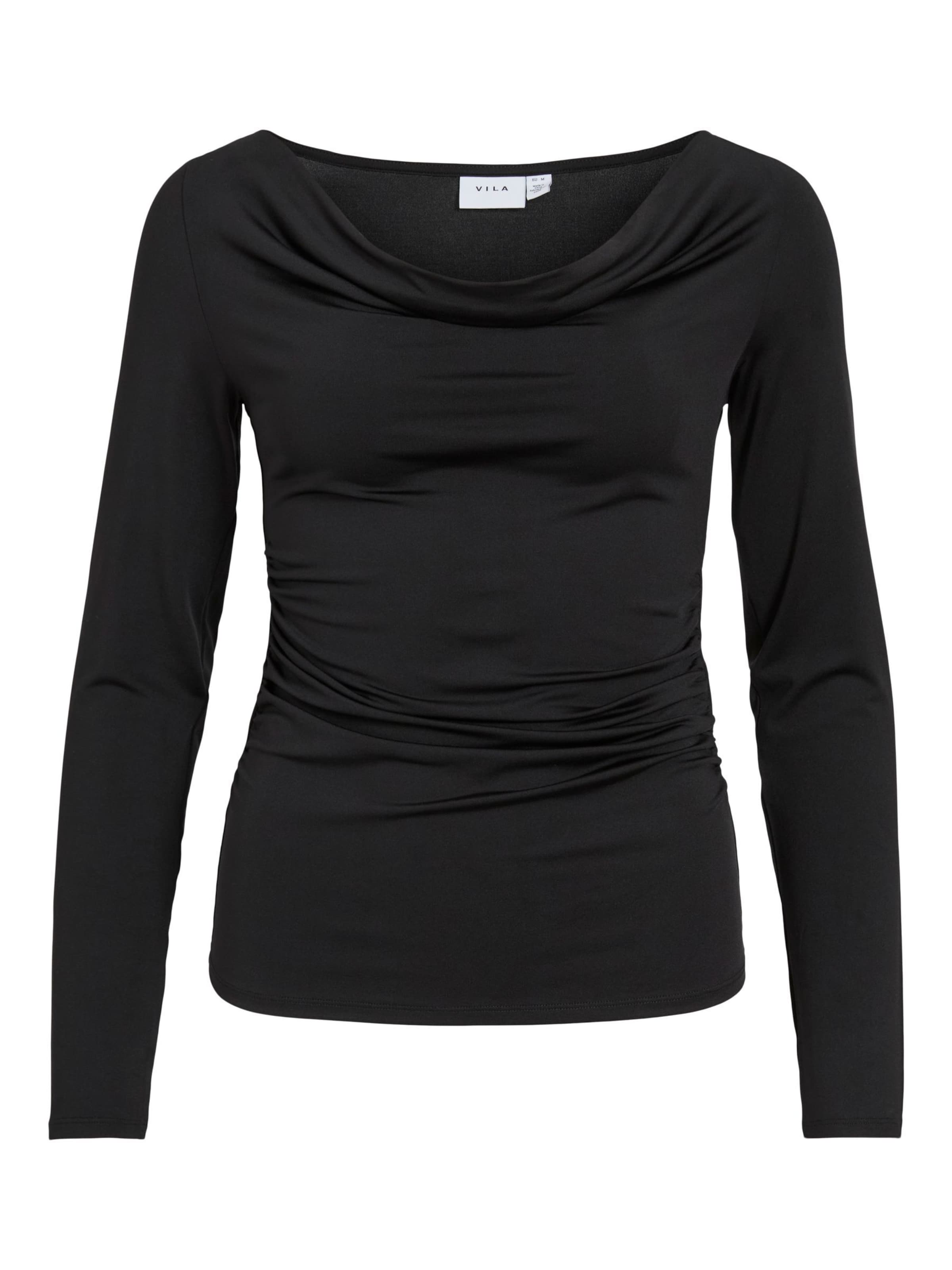 VILA Лонгслив 'VIKana' в черном цвете
VILA Лонгслив 'VIKana' в черном цвете
