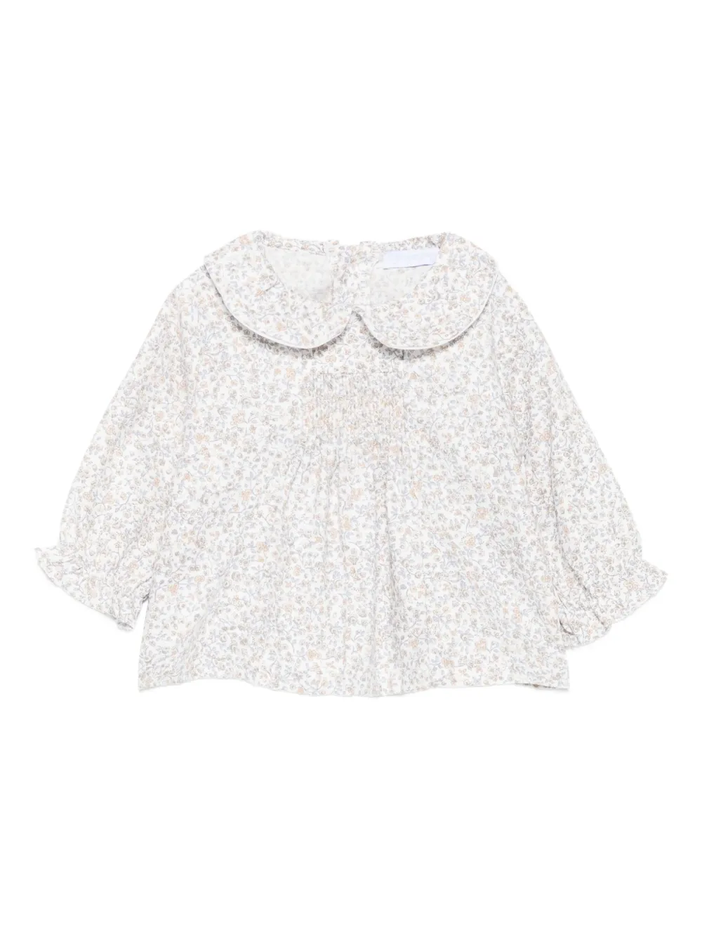 Хлопковая блузка с цветочным принтом LARANJINHA, синий
Хлопковая блузка с цветочным принтом LARANJINHA, синий