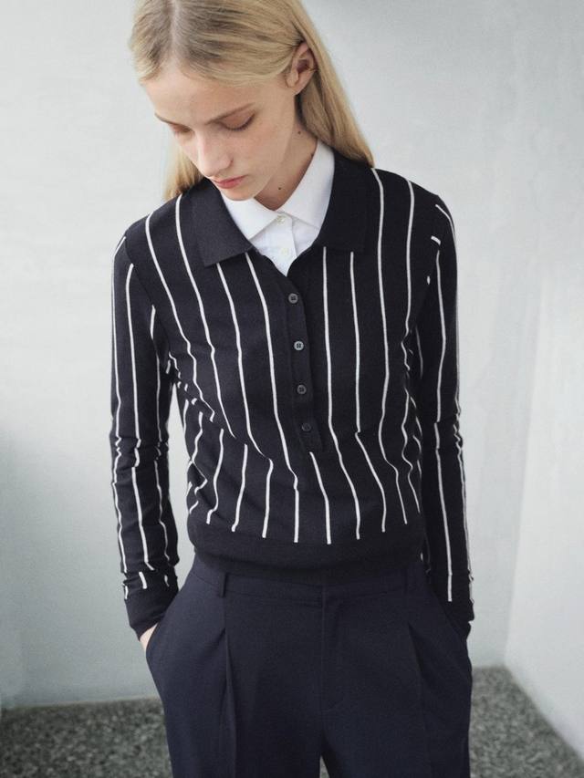 Джемпер в полоску Citrus Mango, Navy
Джемпер в полоску Citrus Mango, Navy