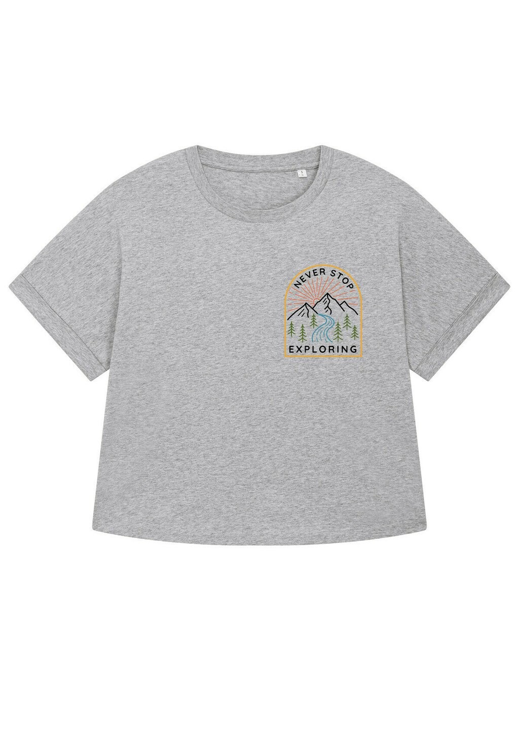 Футболка с принтом NEVER STOP EXPLORING watapparel, серый
Футболка с принтом NEVER STOP EXPLORING watapparel, серый