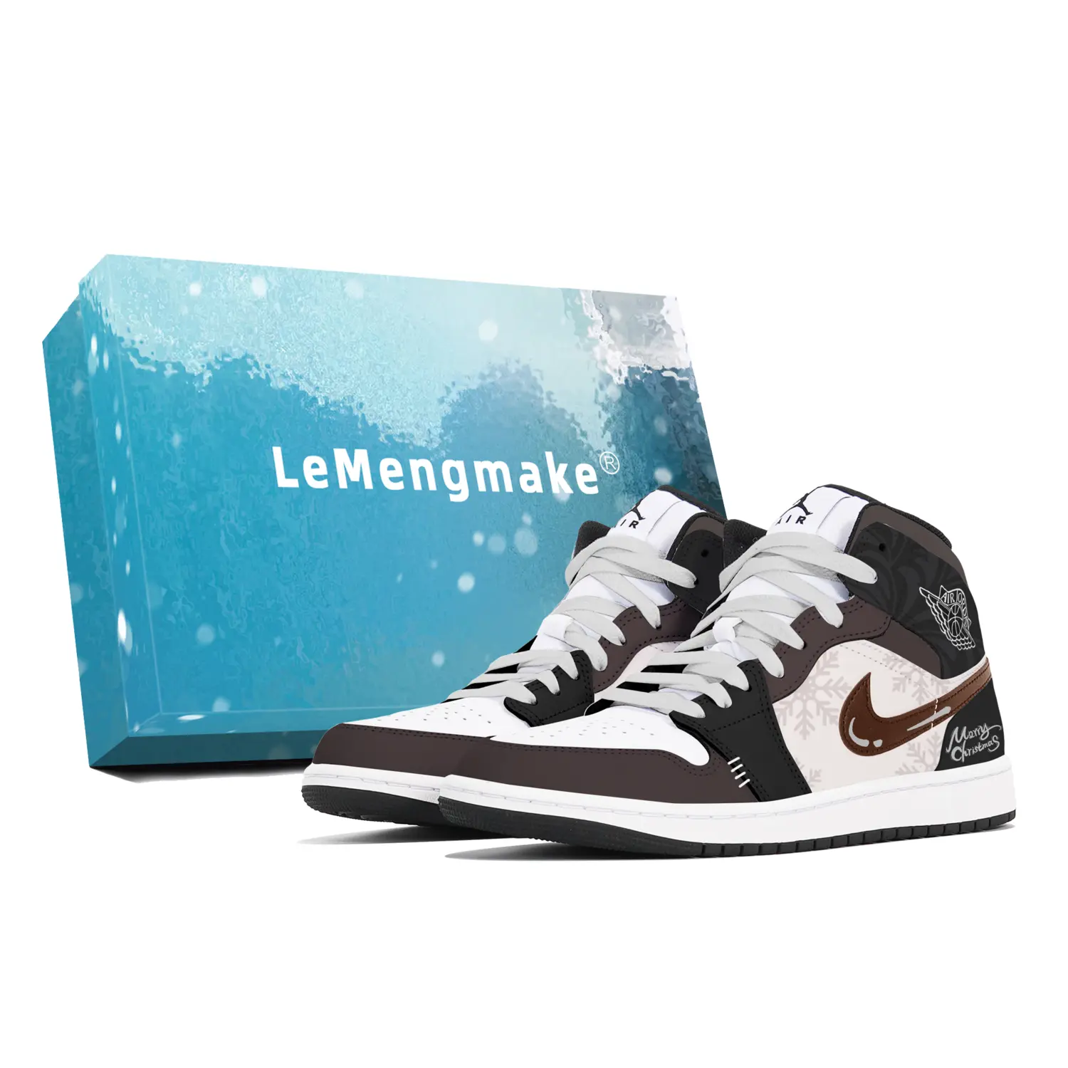 Jordan Баскетбольные кроссовки Air 1 с амортизацией и противоскользящей подошвой, винтажные, мужские, черно-коричневые
Jordan Баскетбольные кроссовки Air 1 с амортизацией и противоскользящей подошвой, винтажные, мужские, черно-коричневые