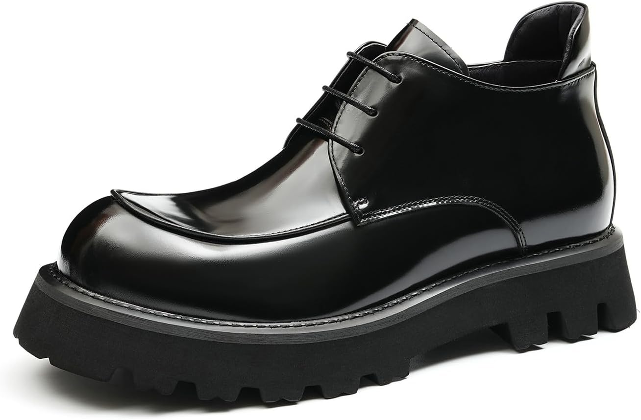 Мужские оксфорды Santimon, формальные туфли-башмаки, низкие ботинки на щиколотке, модные ботинки из лакированной кожи с толстой подошвой, челси, для свадьбы, смокинга, деловой и повседневной носки, легкие ботинки-чукка для мужчин, черный
Мужские оксфорды Santimon, формальные туфли-башмаки, низкие ботинки на щиколотке, модные ботинки из лакированной кожи с толстой подошвой, челси, для свадьбы, смокинга, деловой и повседневной носки, легкие ботинки-чукка для мужчин, черный