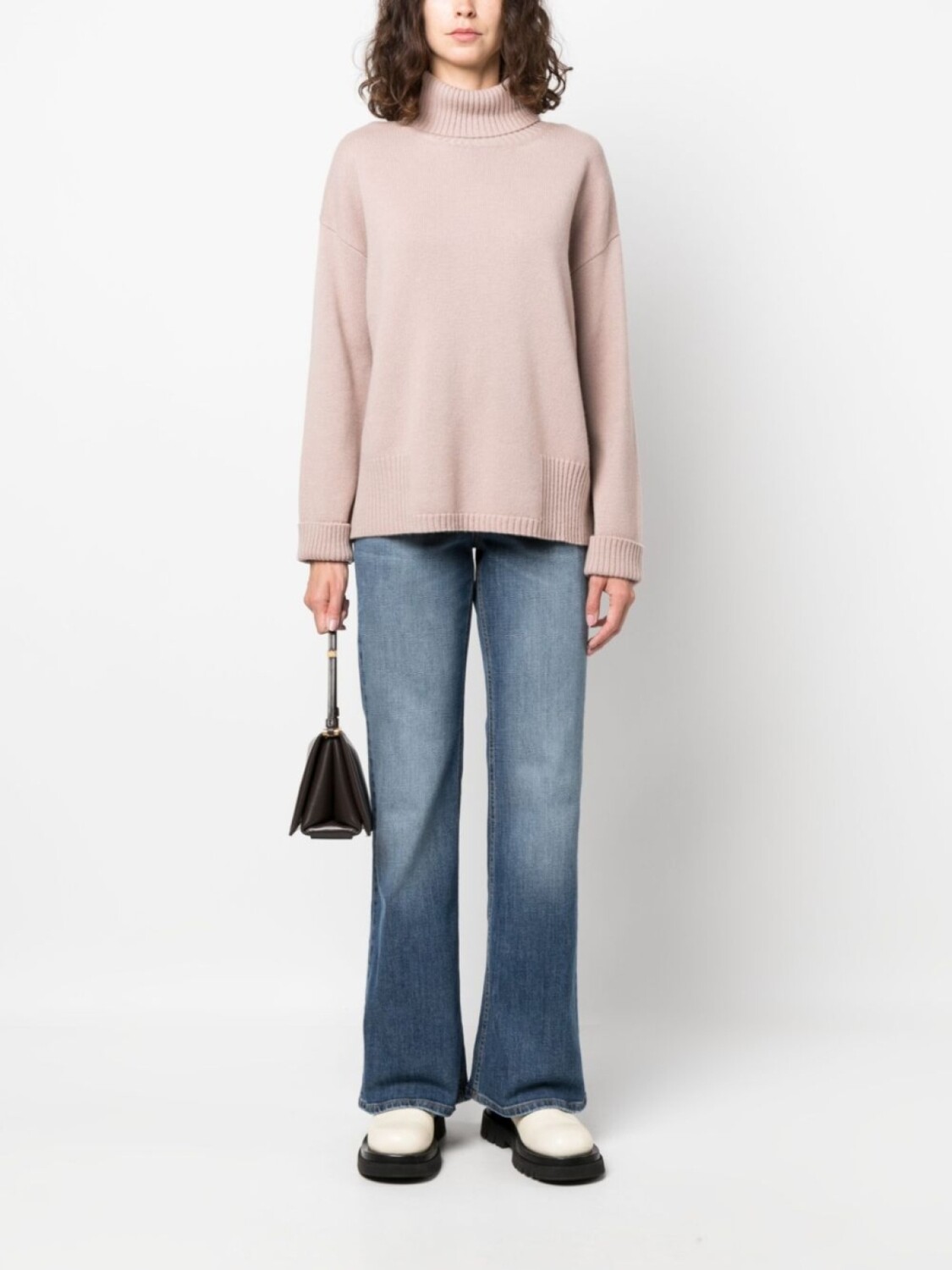 Lorena Antoniazzi джемпер с высоким воротником, розовый
Lorena Antoniazzi джемпер с высоким воротником, розовый