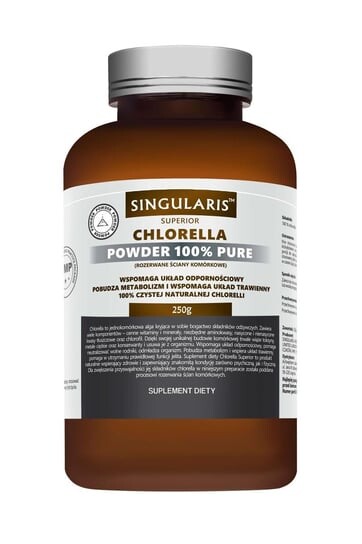 Singularis, Superior Chlorella Powder 100% Pure, Добавка , порошок 250 г
Singularis, Superior Chlorella Powder 100% Pure, Добавка , порошок 250 г