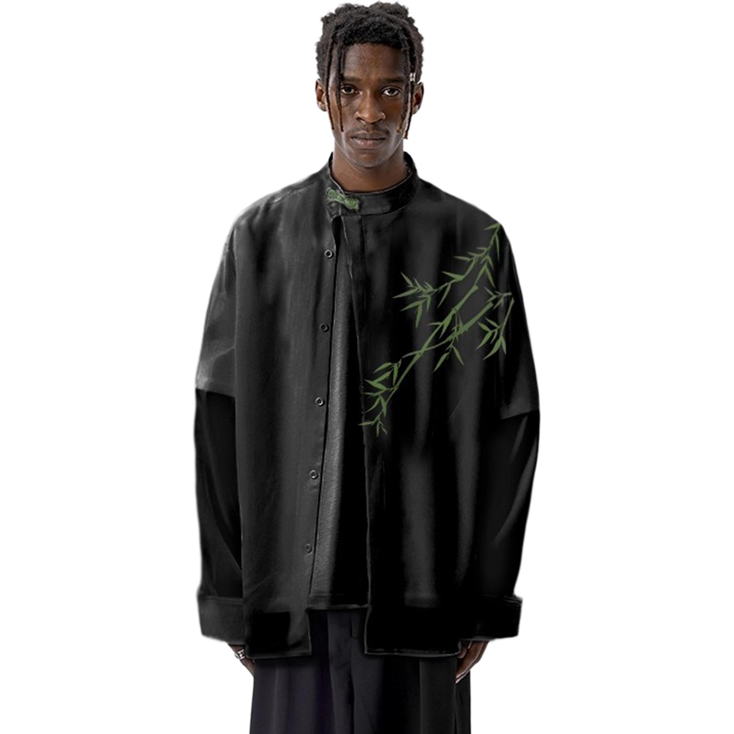 Рубашка Unisex Lapel Moderate ZIAREL, черный
Рубашка Unisex Lapel Moderate ZIAREL, черный