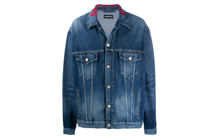 Джинсовая куртка унисекс Balenciaga, синий
Джинсовая куртка унисекс Balenciaga, синий