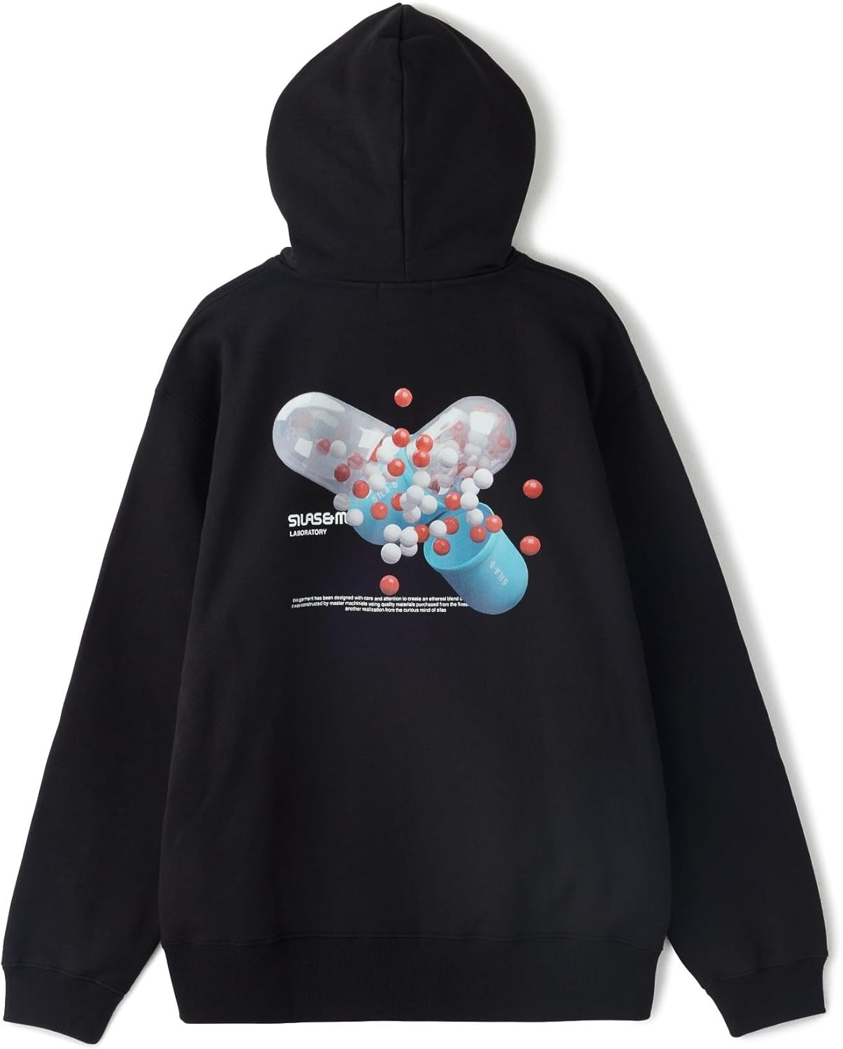 Мужская толстовка с капюшоном на молнии SYRUS LAB Silas, черный
Мужская толстовка с капюшоном на молнии SYRUS LAB Silas, черный