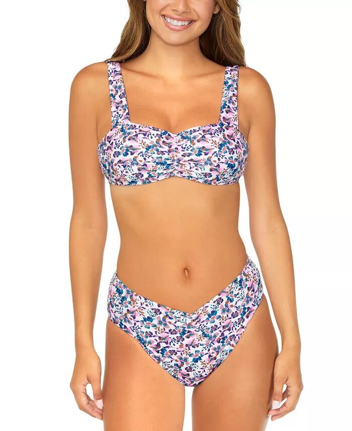 Верх бикини с принтом и плавки с V-образным вырезом для юниоров Raisins, мультиколор
Верх бикини с принтом и плавки с V-образным вырезом для юниоров Raisins, мультиколор