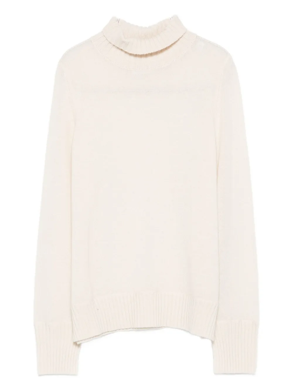 Кашемировый свитер с высоким воротником ALLUDE, нейтральный 
Кашемировый свитер с высоким воротником ALLUDE, нейтральный