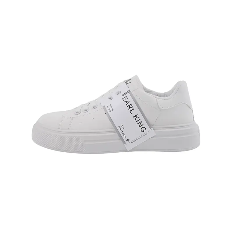 Earl king Мужские белые скейтерские кроссовки с защитой от истирания, цвет White
Earl king Мужские белые скейтерские кроссовки с защитой от истирания, цвет White