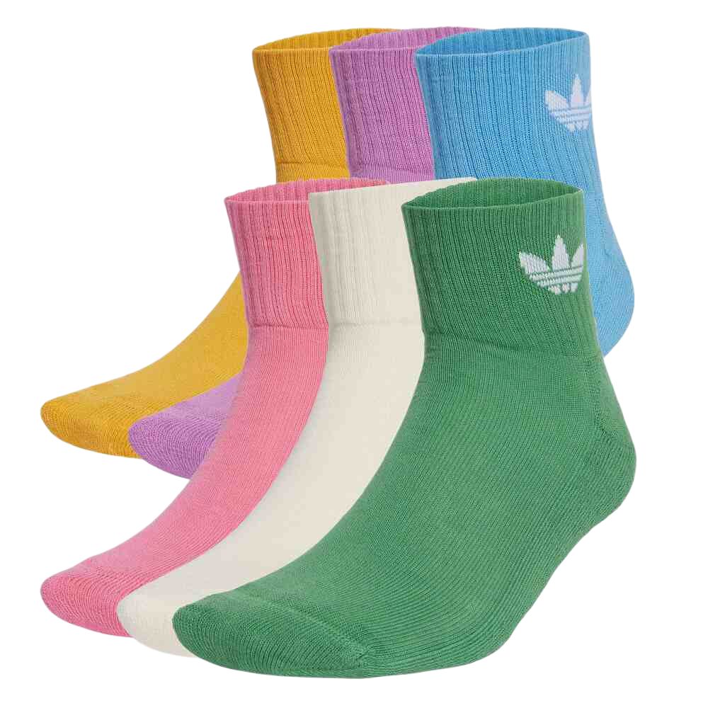 Низкие носки унисекс, набор из 6 пар Adidas, белый/светло-розовый/светло-голубой/фиолетовый/зеленый/желтый
Низкие носки унисекс, набор из 6 пар Adidas, белый/светло-розовый/светло-голубой/фиолетовый/зеленый/желтый