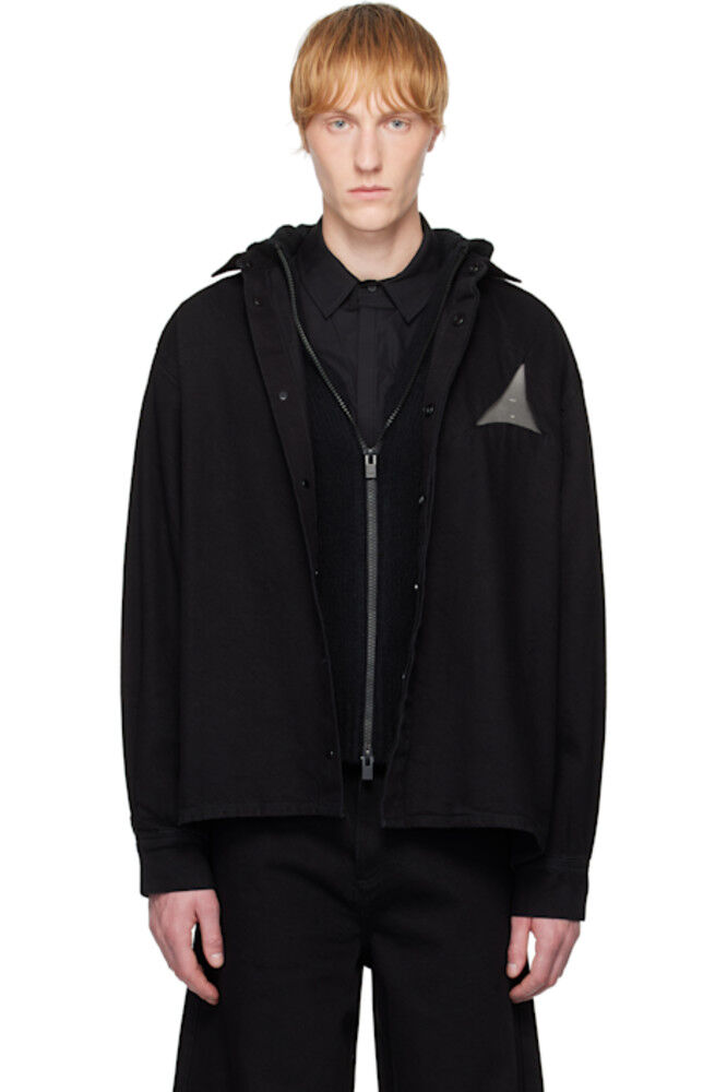 Черная джинсовая рубашка Surtsey HELIOT EMIL
Черная джинсовая рубашка Surtsey HELIOT EMIL