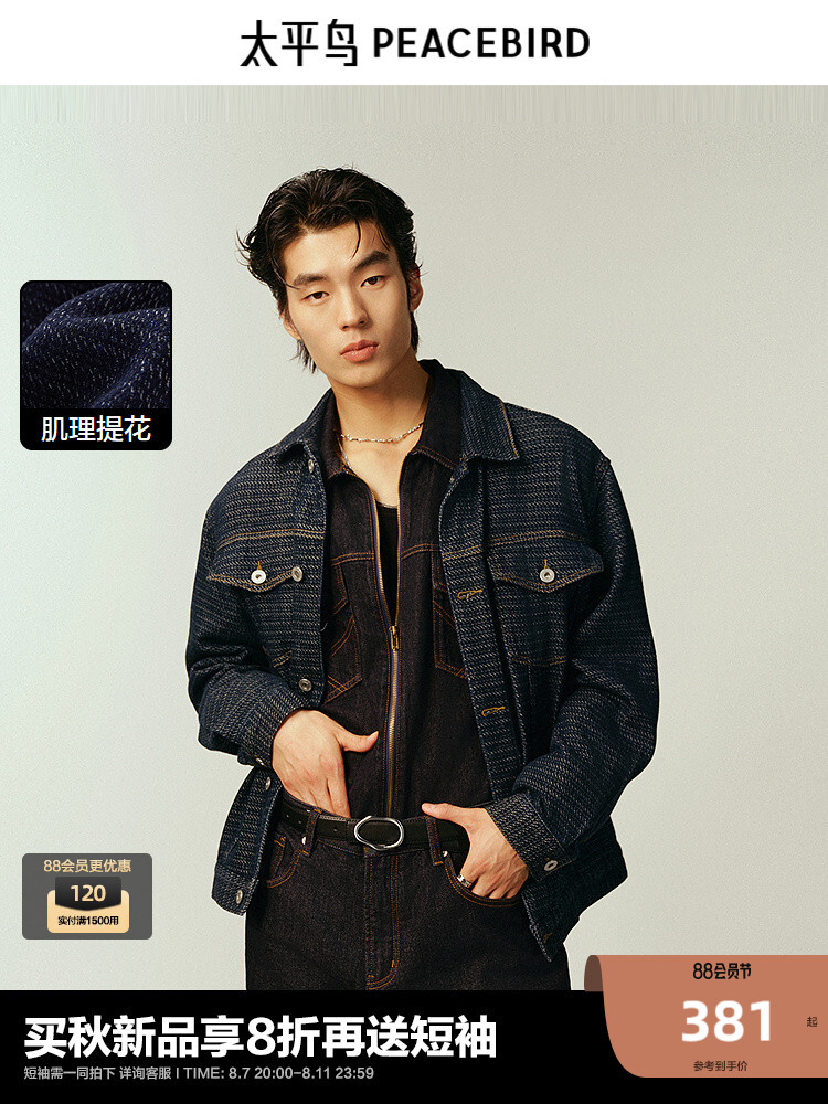 Куртка мужская Peacebird текстурированная, темно-синий
Куртка мужская Peacebird текстурированная, темно-синий