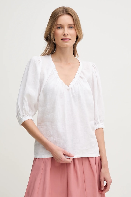 Льняная блузка Mos Mosh, белый
Льняная блузка Mos Mosh, белый
