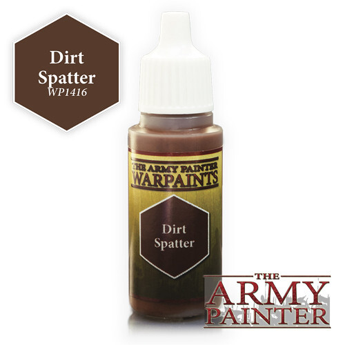 Аксессуары Army Painter Warpaint: Dirt Spatter (18ml)
Аксессуары Army Painter Warpaint: Dirt Spatter (18ml)