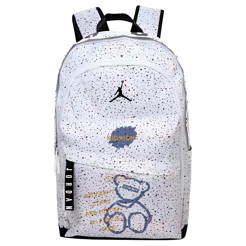 Jordan Полиэстеровый рюкзак унисекс белый
Jordan Полиэстеровый рюкзак унисекс белый