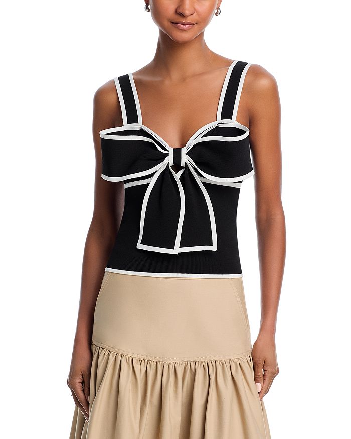 Хаминáта Топ с бантом Essentiel Antwerp, черный 
Хаминáта Топ с бантом Essentiel Antwerp, черный