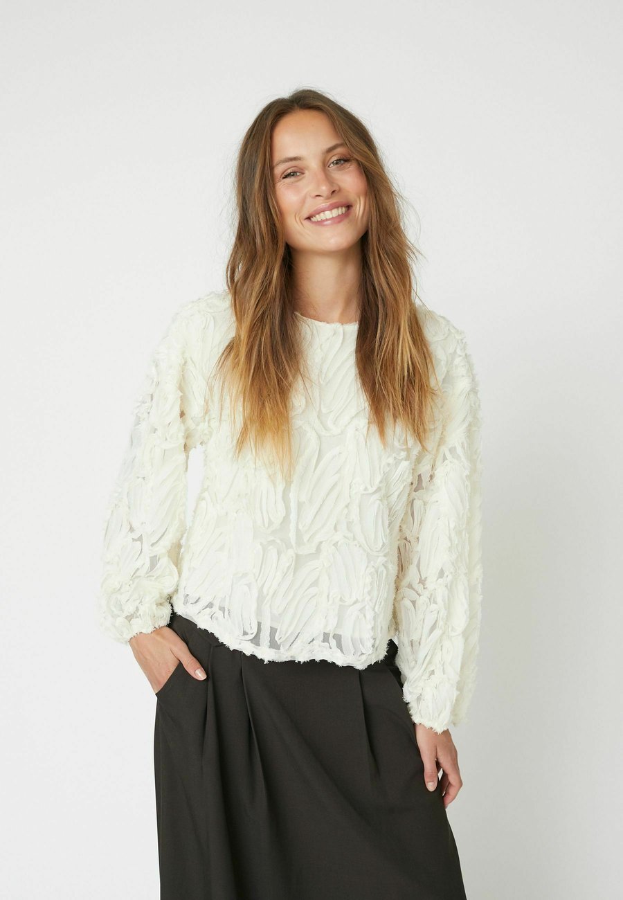 Блуза Co'couture SHANIACC FLUFFY, Off White/Off-White
Блуза Co'couture SHANIACC FLUFFY, Off White/Off-White