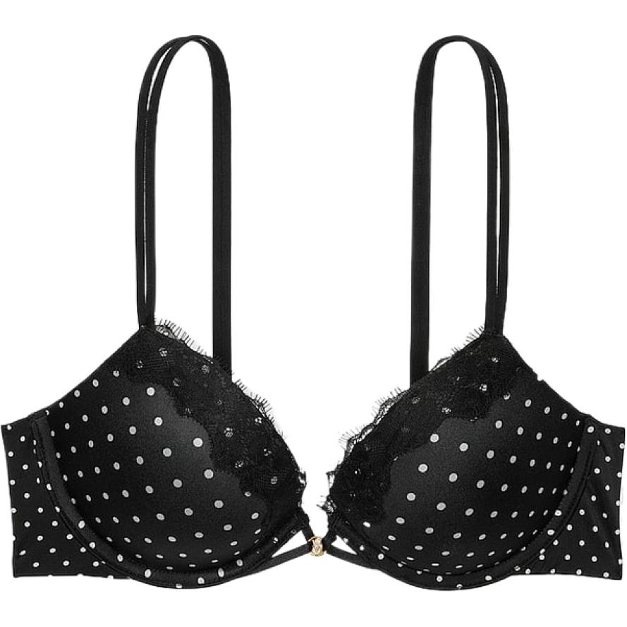 Victoria's Secret Женский бюстгальтер Black Polka Dot
Victoria's Secret Женский бюстгальтер Black Polka Dot