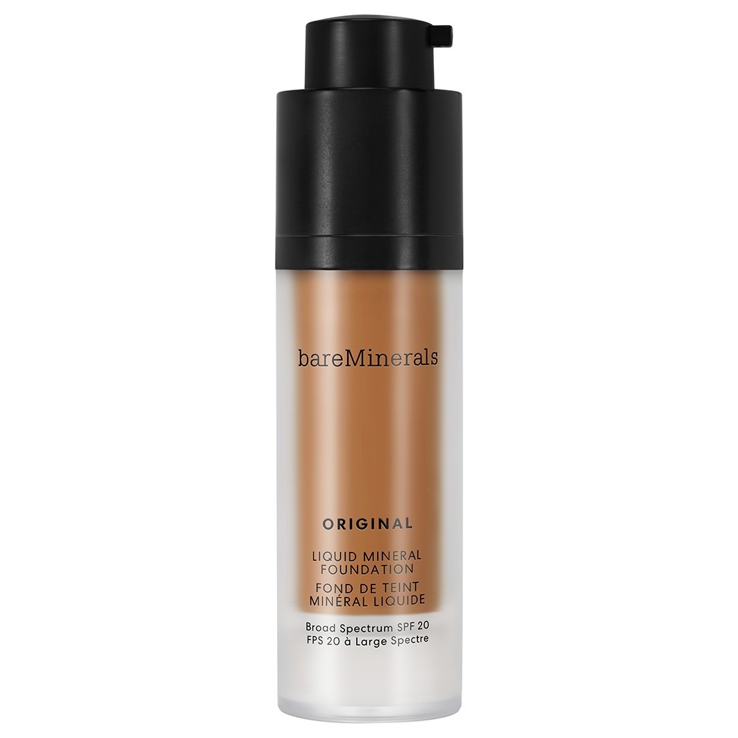 Тональный крем для лица original liquid mineral spf 20 Bareminerals, 28 - golden deep, объем 30 мл
Тональный крем для лица original liquid mineral spf 20 Bareminerals, 28 - golden deep, объем 30 мл