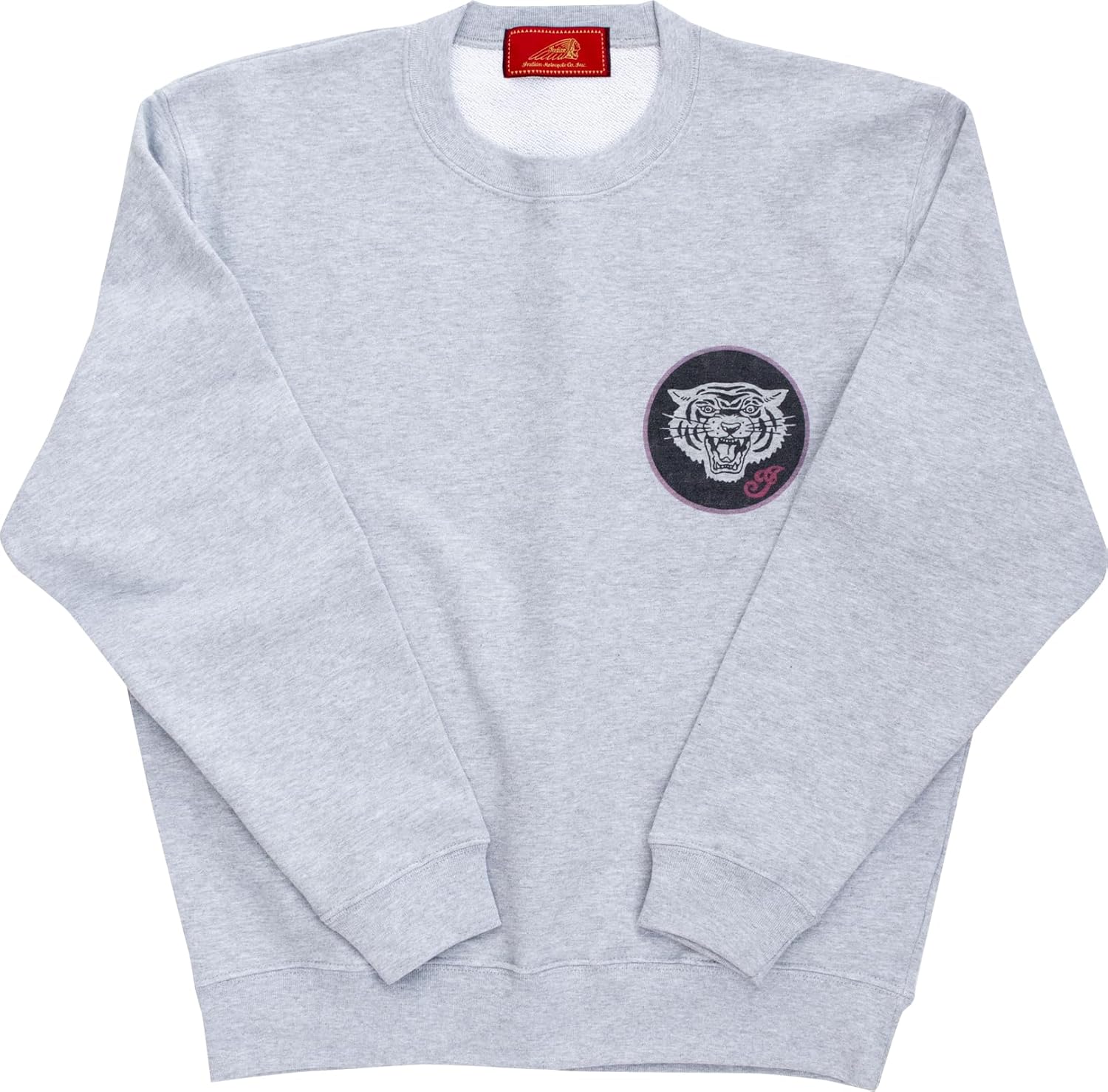 Индийская толстовка с круглым вырезом и принтом в виде эмблемы Indian, серый
Индийская толстовка с круглым вырезом и принтом в виде эмблемы Indian, серый