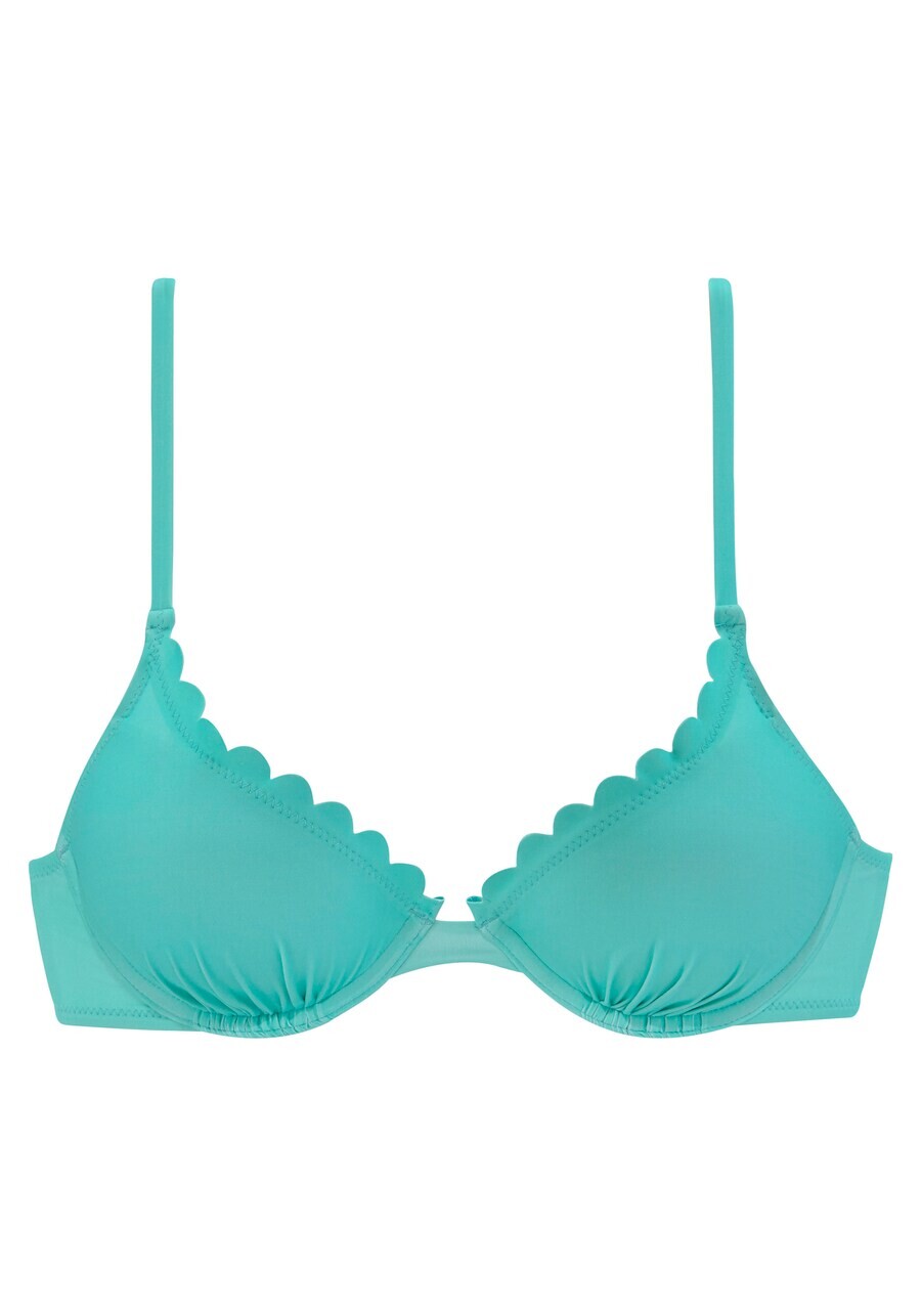 Верх бикини на косточках LASCANA T-shirt Bikini Top, бирюзовый
Верх бикини на косточках LASCANA T-shirt Bikini Top, бирюзовый