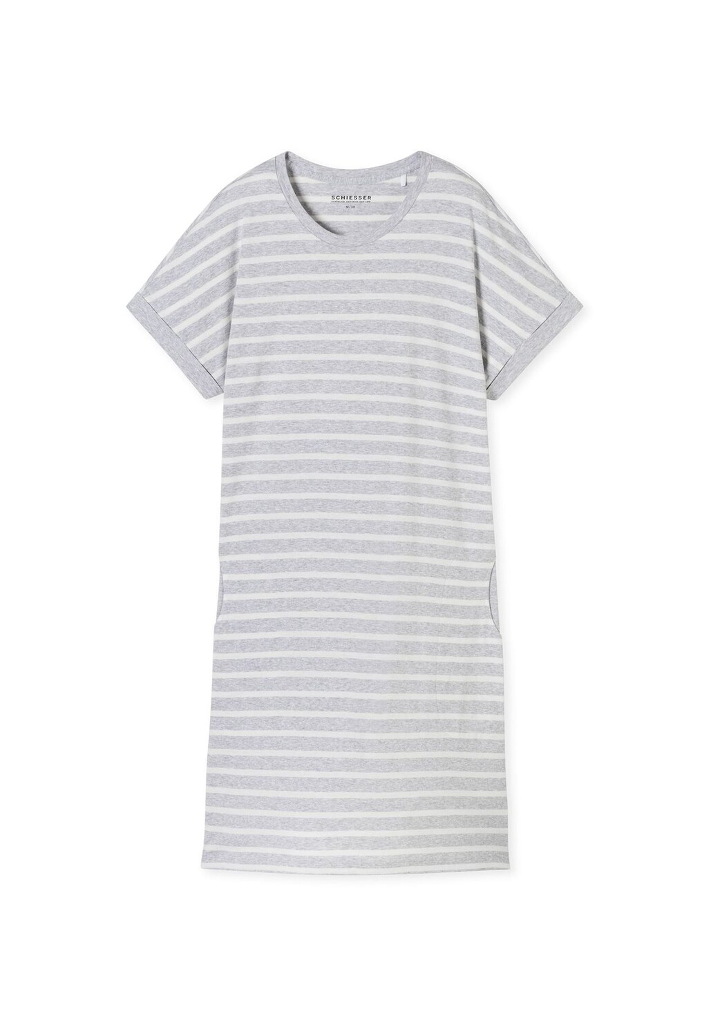 Ночная рубашка женская 95см - ночная рубашка, короткий рукав, хлопок, рисунок SCHIESSER, цвет Grau/wei_
Ночная рубашка женская 95см - ночная рубашка, короткий рукав, хлопок, рисунок SCHIESSER, цвет Grau/wei_