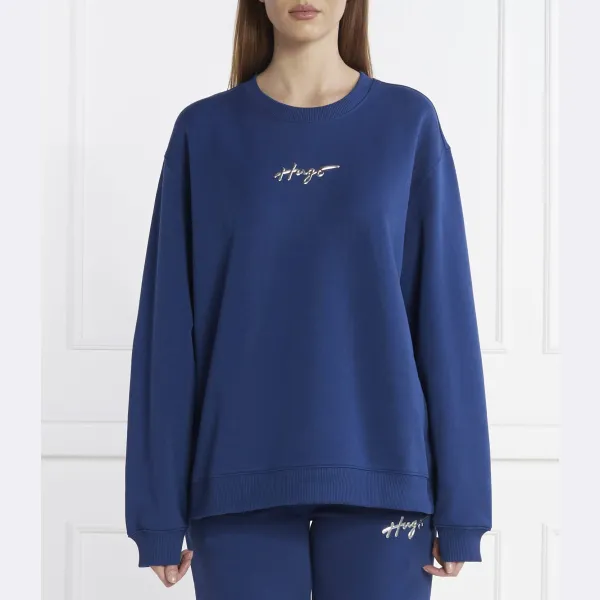 Толстовка оверсайз Classic Crew_1 Hugo, синий
Толстовка оверсайз Classic Crew_1 Hugo, синий