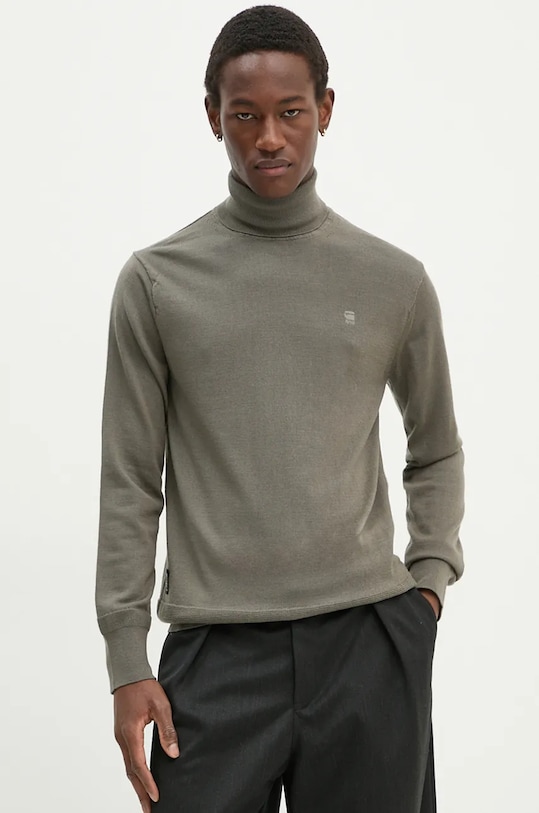 Шерстяной свитер G-Star, зеленый
Шерстяной свитер G-Star, зеленый