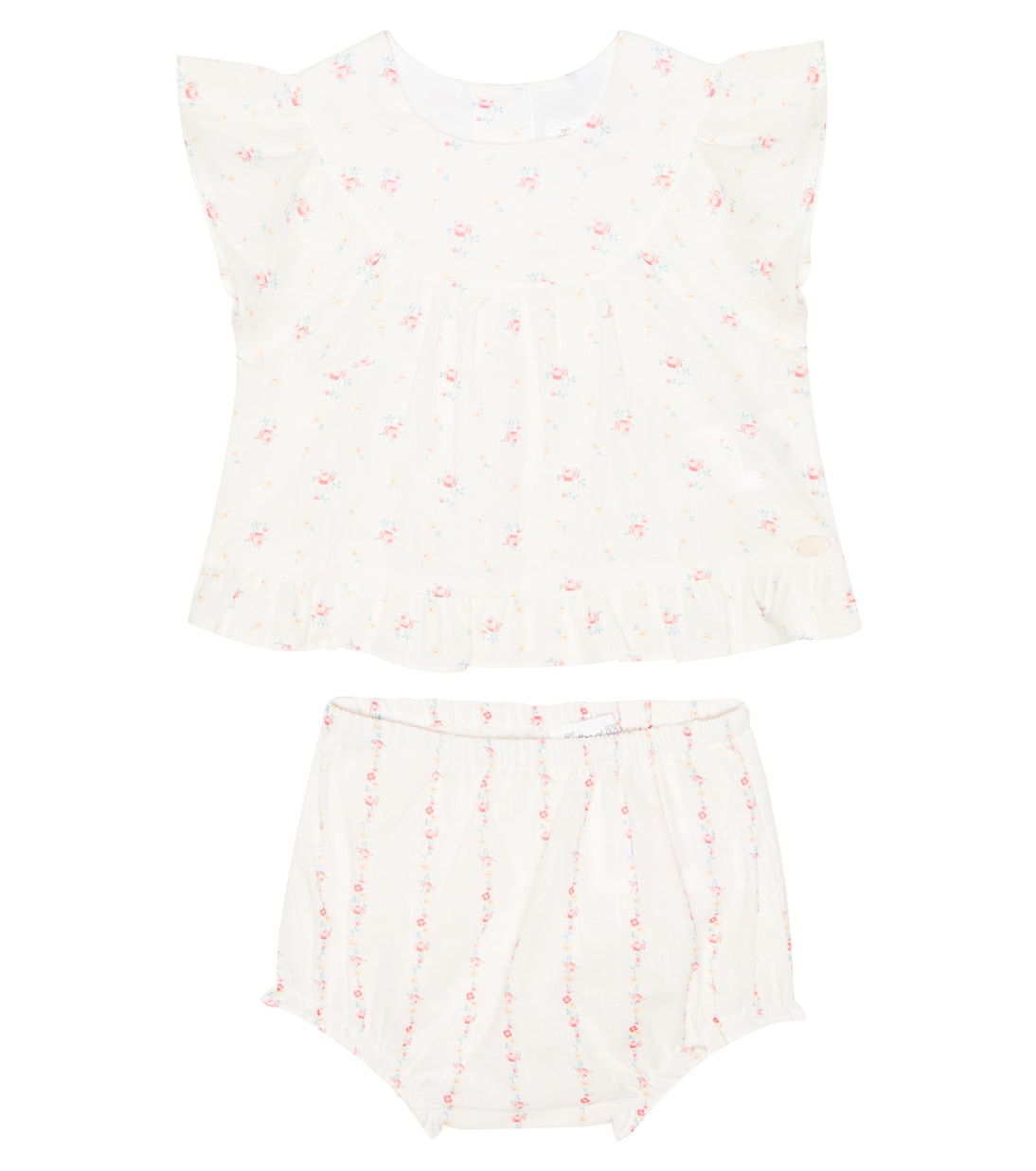 Комплект детского платья с цветочным принтом и панталон Tartine et Chocolat, Blanc
Комплект детского платья с цветочным принтом и панталон Tartine et Chocolat, Blanc