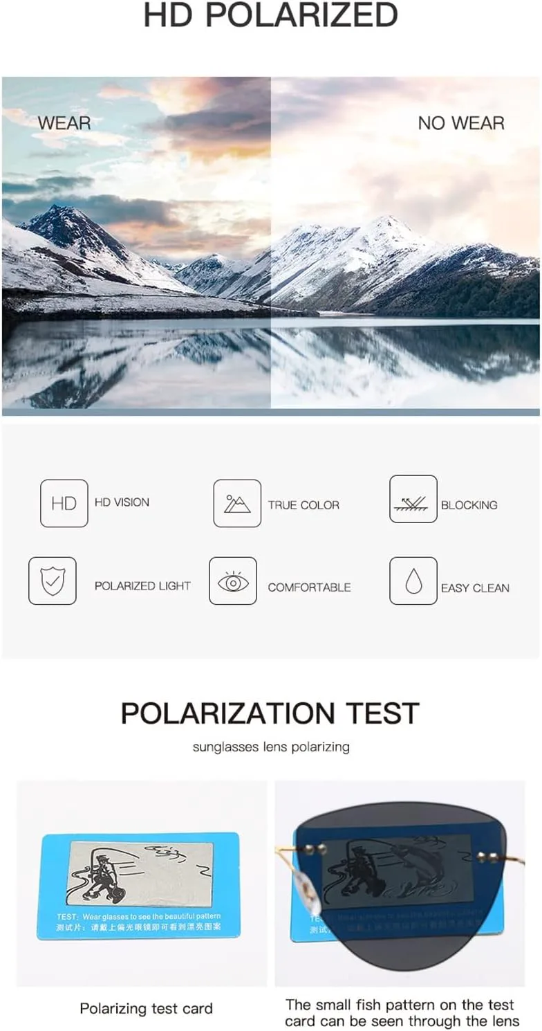 Модные поляризованные солнцезащитные очки для мужчин и женщин, для использования на открытом воздухе, вождения, отдыха (цвет: J, размер: средний) MTZJH, One Color
Модные поляризованные солнцезащитные очки для мужчин и женщин, для использования на открытом воздухе, вождения, отдыха (цвет: J, размер: средний) MTZJH, One Color