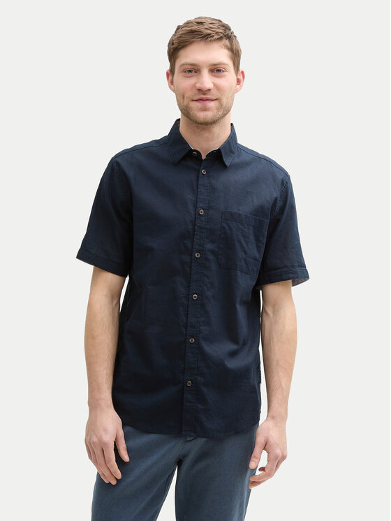 Рубашка обычного кроя 1045098 Tom Tailor, синий
Рубашка обычного кроя 1045098 Tom Tailor, синий