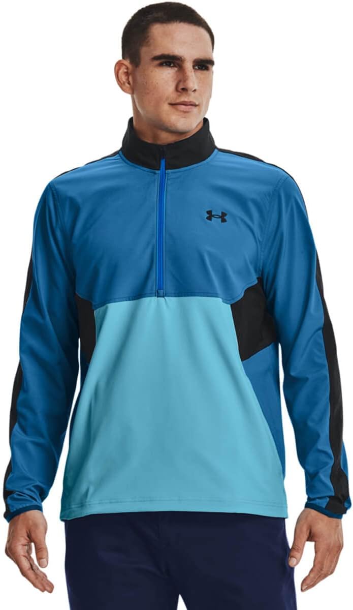 Under Armour мужская ветровка 1/2 молния гольф свитер - Cruise Blue, Cruise Blue/Fresco Blue/Halo Gray
Under Armour мужская ветровка 1/2 молния гольф свитер - Cruise Blue, Cruise Blue/Fresco Blue/Halo Gray