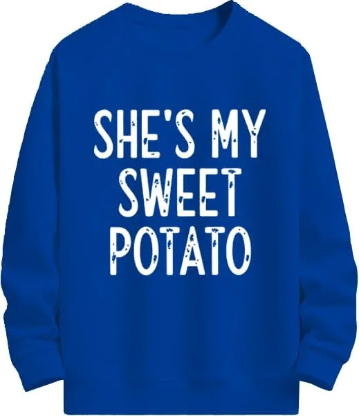 Толстовка She's My Sweet Potato I Yam
Толстовка She's My Sweet Potato I Yam
