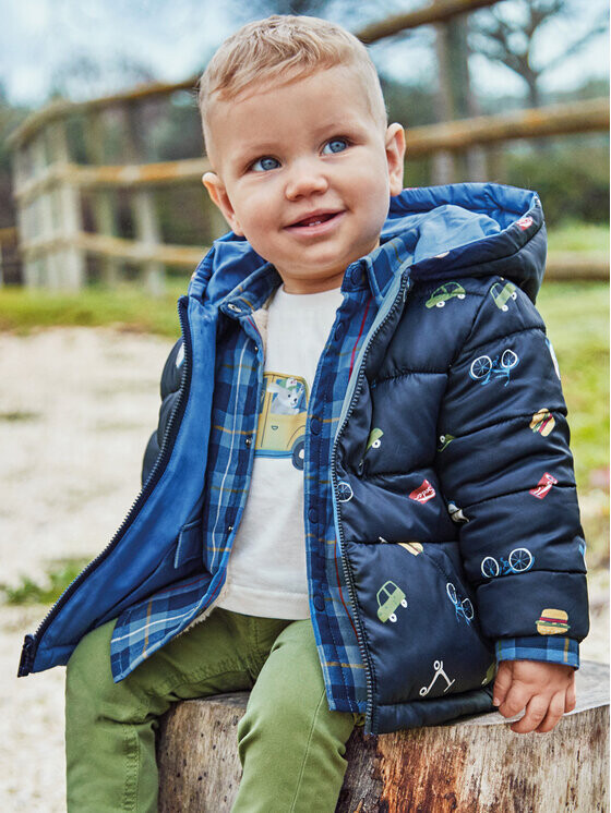 Пуховик стандартного кроя Mayoral, синий
Пуховик стандартного кроя Mayoral, синий