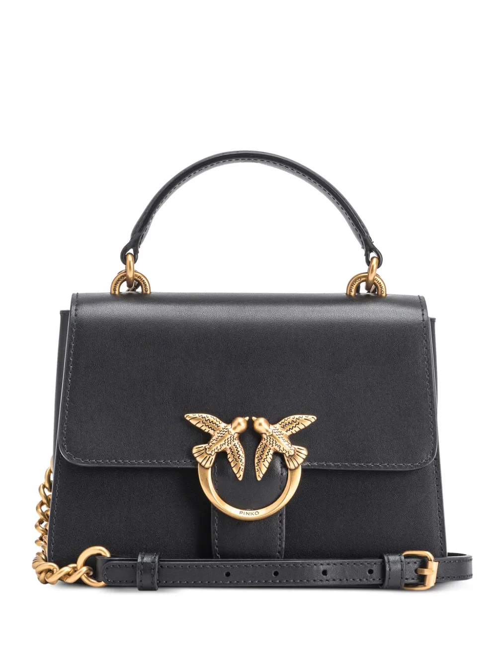 Сумка-тоут Love One размера мини PINKO, черный
Сумка-тоут Love One размера мини PINKO, черный