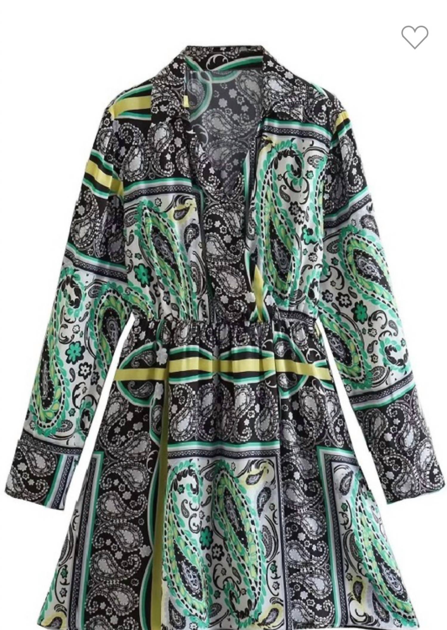 Платье Long Road Home черного/зеленого цвета SUNDAYUP
Платье Long Road Home черного/зеленого цвета SUNDAYUP