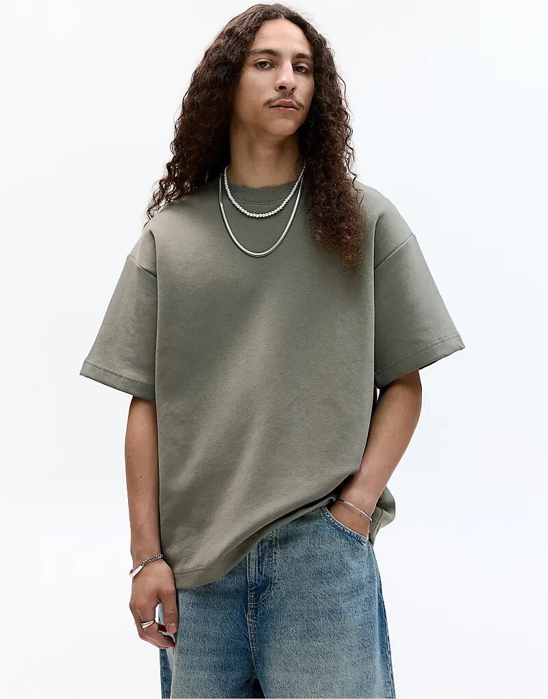 Толстовка Pull&Bear с короткими рукавами цвета хаки
Толстовка Pull&Bear с короткими рукавами цвета хаки