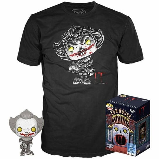 Funko Pocket Pop! & Футболка, комплект, IT, 2, Pennywise, M Funko POP!
Funko Pocket Pop! & Футболка, комплект, IT, 2, Pennywise, M Funko POP!