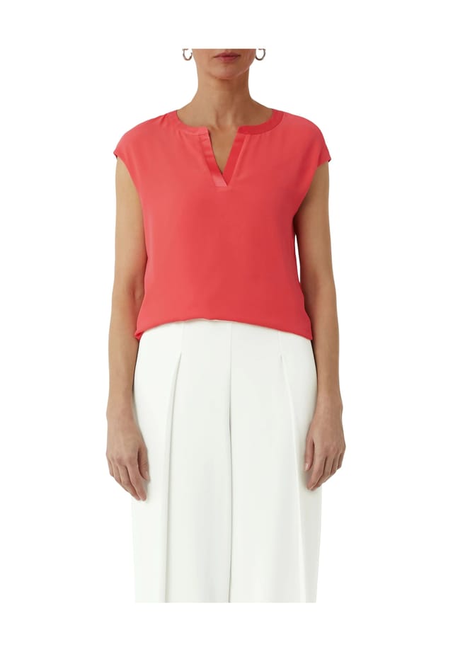 Футболка с разрезом на шее Comma,, мультиколор
Футболка с разрезом на шее Comma,, мультиколор